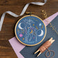 Celestial Deer Mini Embroidery Kit | Complete Craft Kit for Beginners