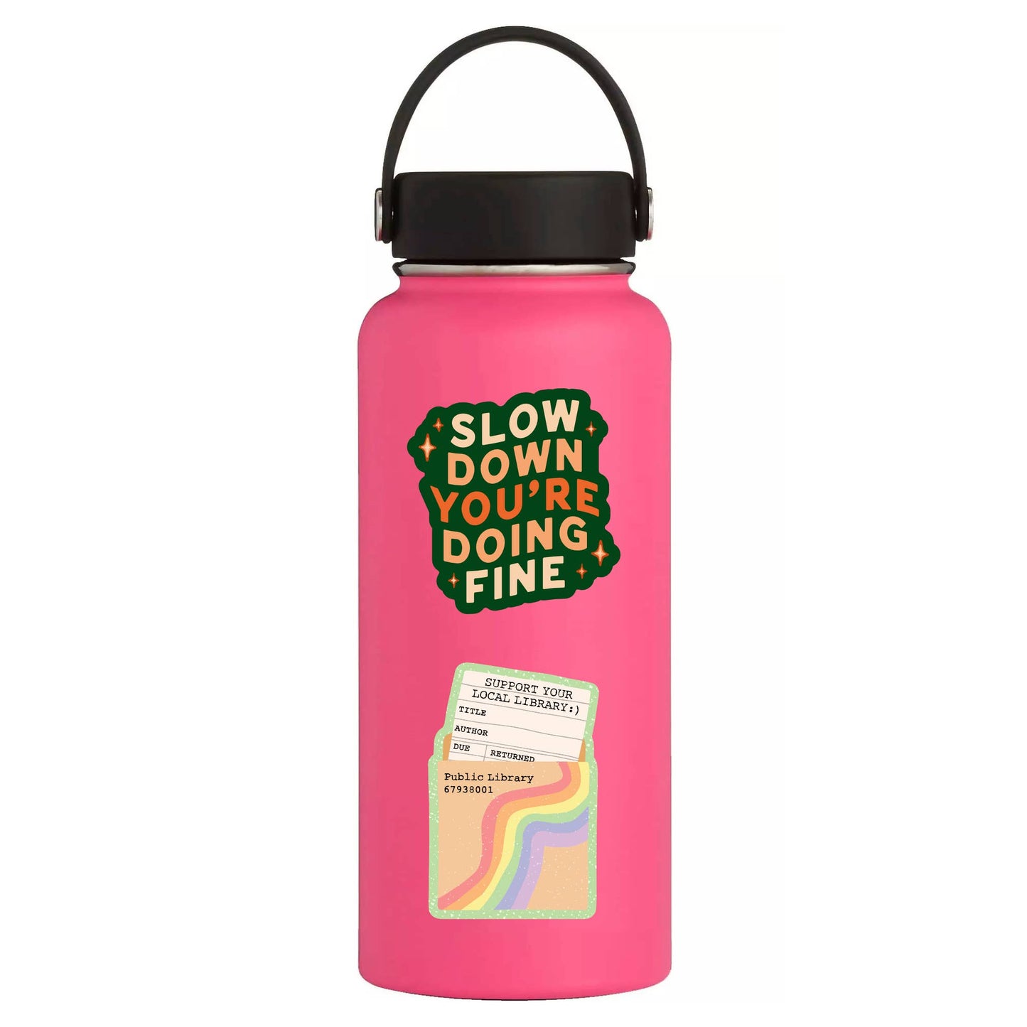 Library Book Read Community High Quality Vinyl Sticker