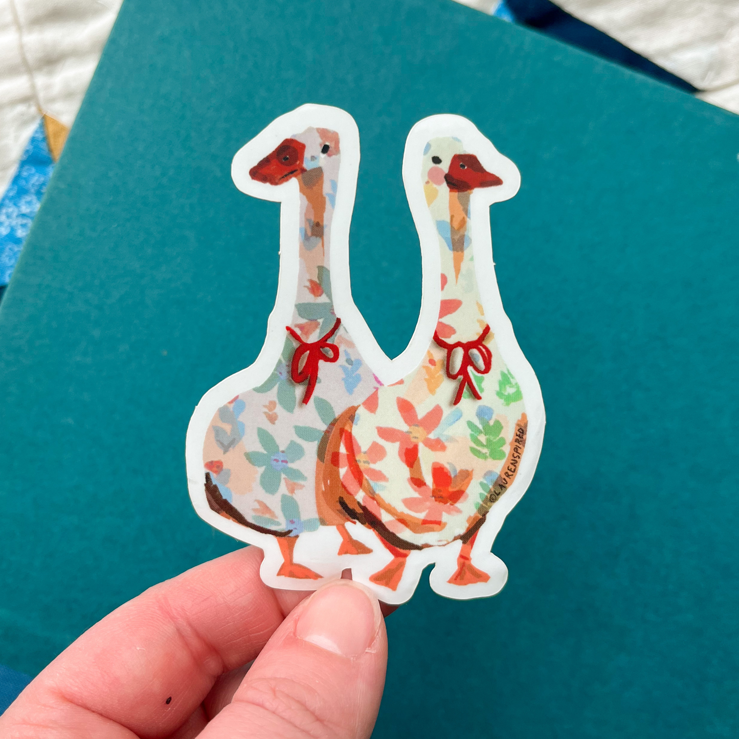 Silly Goose Vinyl Sticker