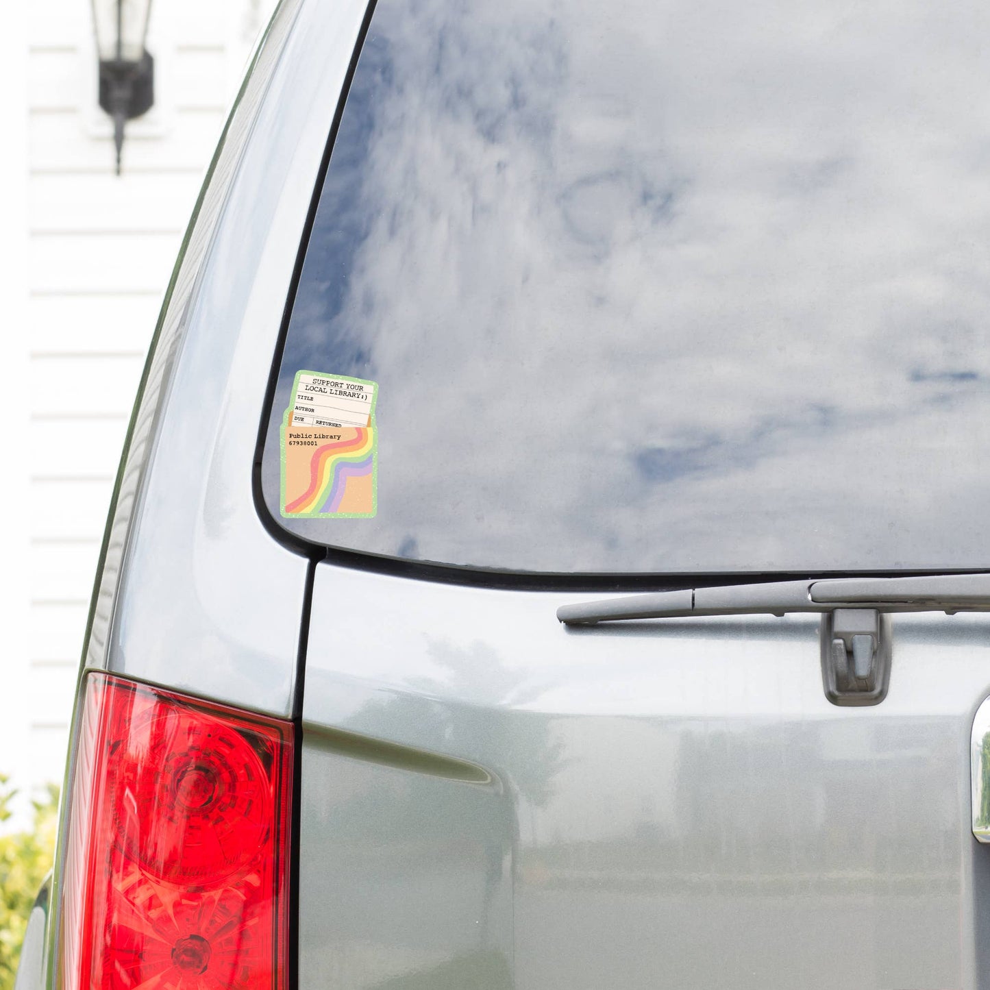 Library Book Read Community High Quality Vinyl Sticker