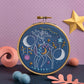 Celestial Deer Mini Embroidery Kit | Complete Craft Kit for Beginners