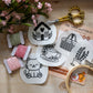 Cottagecore DIY Stick and Stitch Embroidery Stickers
