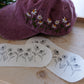 DIY Stick and Stitch Daisies Embroidery Stickers