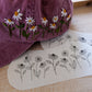 DIY Stick and Stitch Daisies Embroidery Stickers