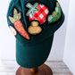 Veggie Baseball Hat in Hunter Green | Handmade Applique
