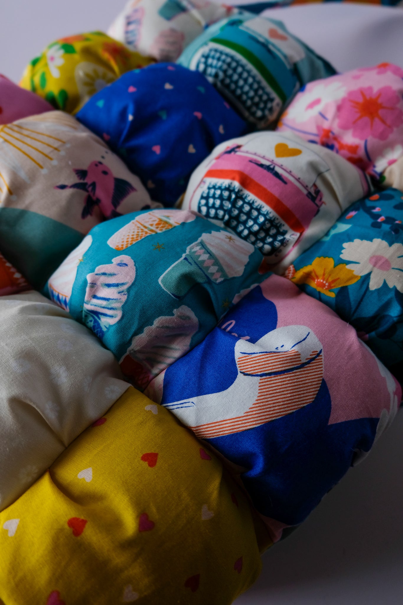 Puff Tote PDF Sewing Pattern Tutorial | Cloud Bag Instructions