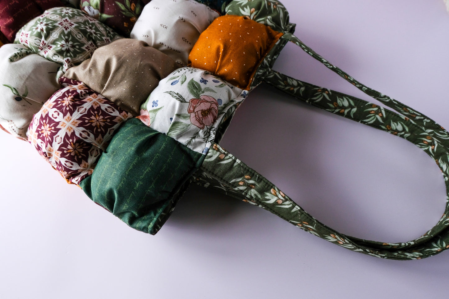 Puff Tote PDF Sewing Pattern Tutorial | Cloud Bag Instructions