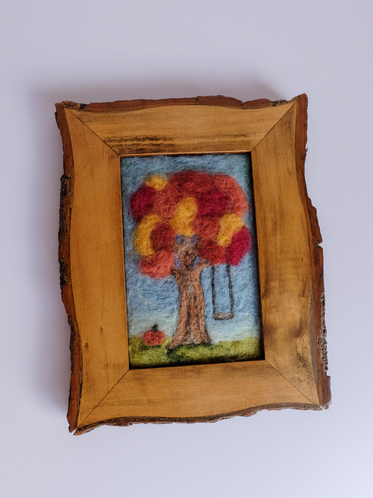 Autumn Tree Original Framed Art