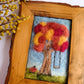 Autumn Tree Original Framed Art