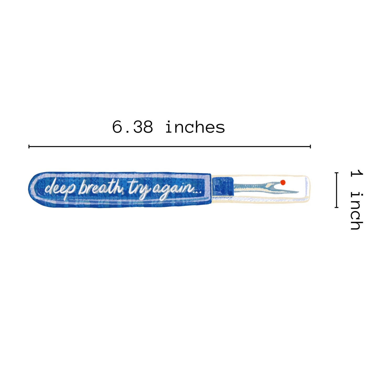 Seam Ripper Vinyl Sticker