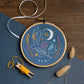 Celestial Hare Mini Embroidery Kit | Complete Craft Kit for Beginners