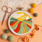 Harvest Time Mini Embroidery Kit | Complete Craft Kit for Beginners